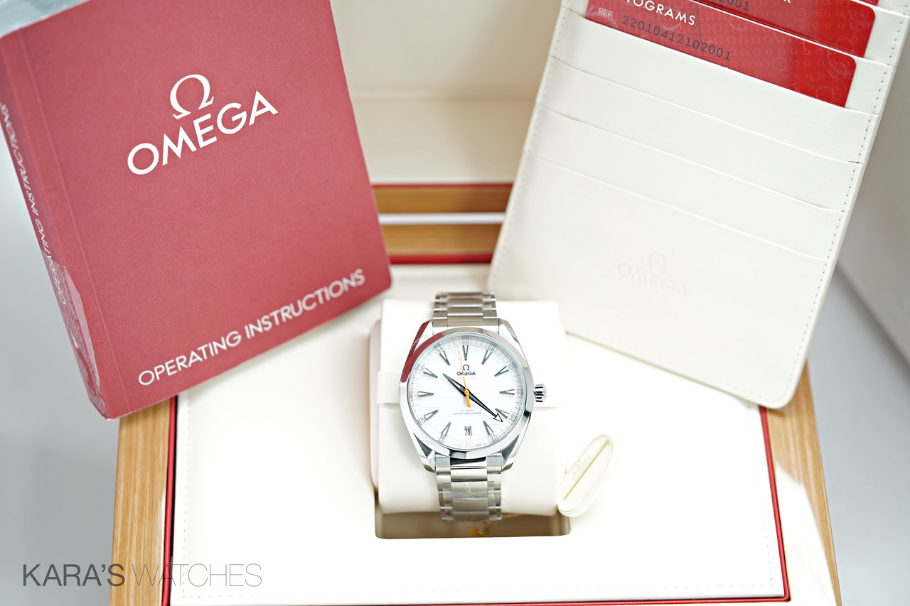 Omega Seamaster Aqua Terra Co-axial Master 2026 NEW 41mm Stainless Steel Bracelet 220.10.41.21.02.001 image 4
