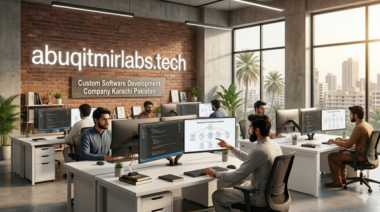 Custom Software Development Company Karachi Pakistan