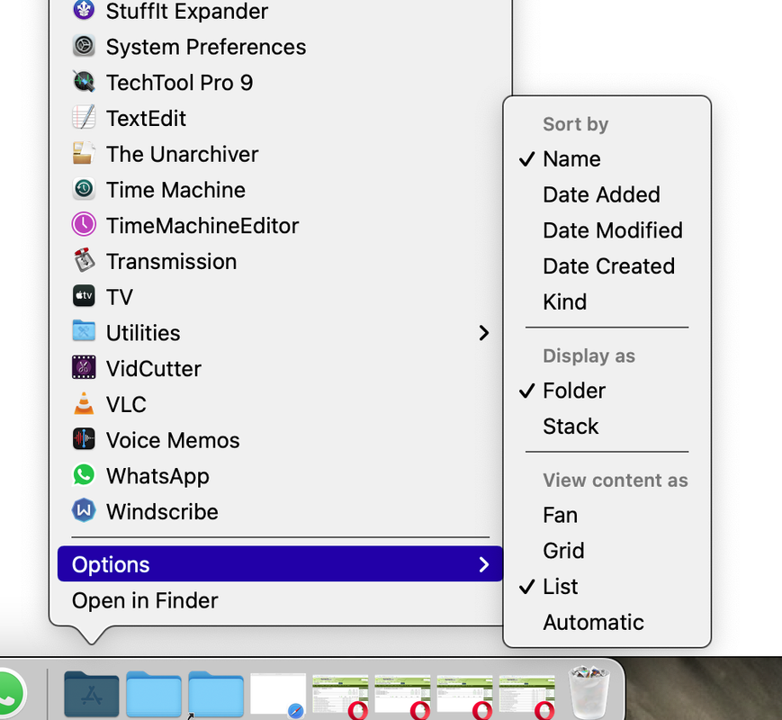 stuffit expander in dock stuffit expander in dock