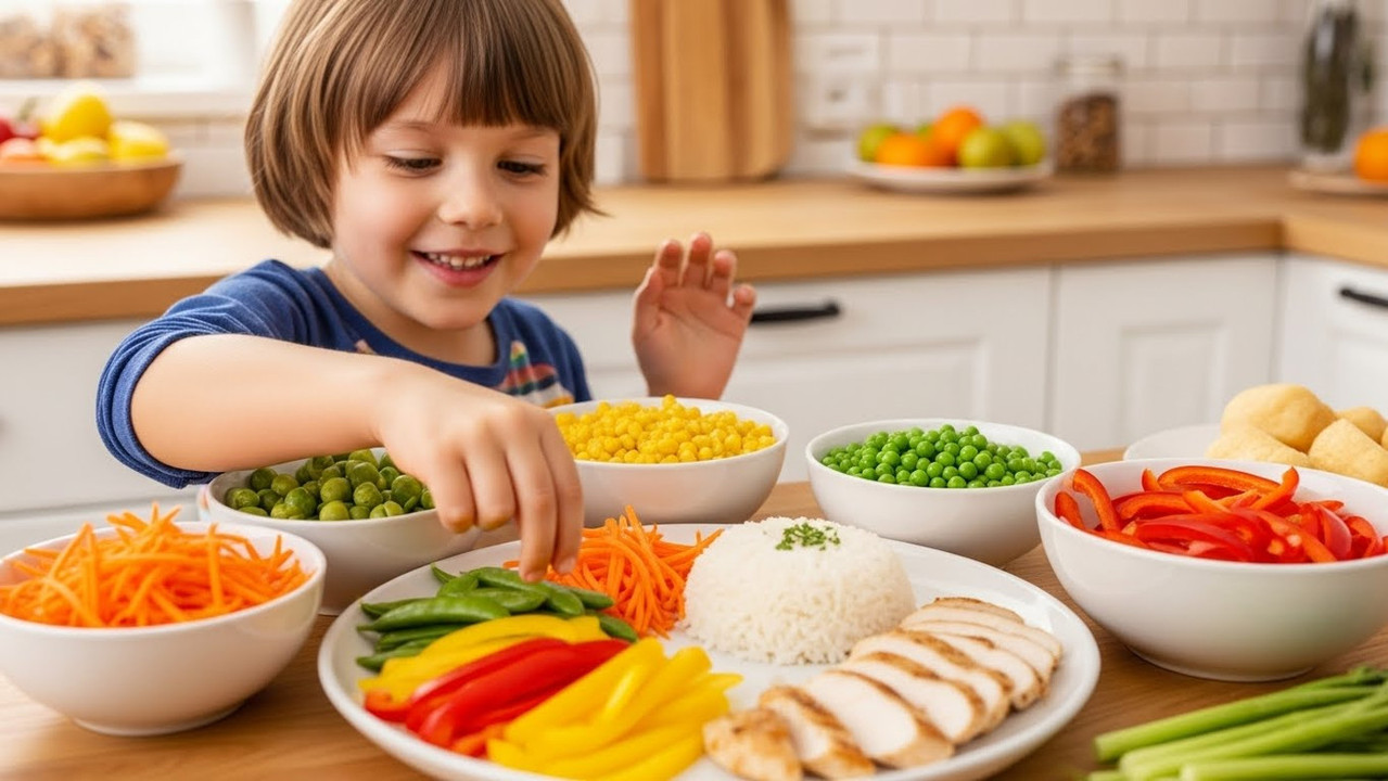 Как приучить ребенка есть овощи