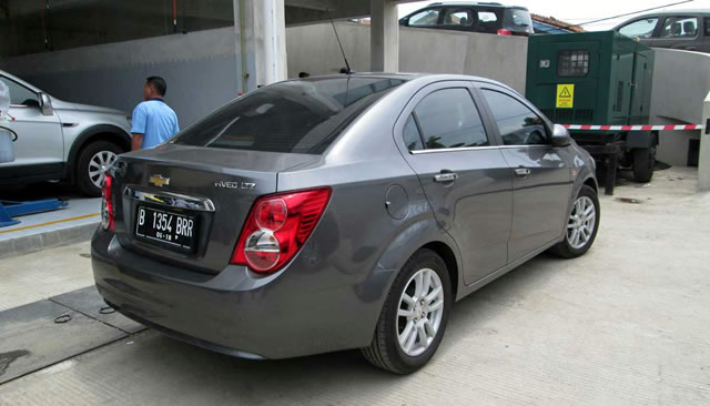 the all new chevrolet aveo/sonic