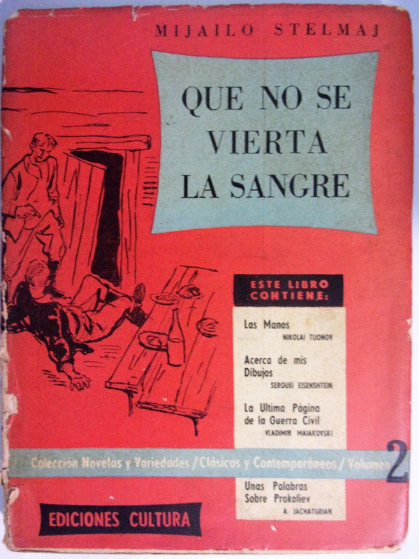 Portada - Que no se vierta la sangre - Mijailo Stelmaj