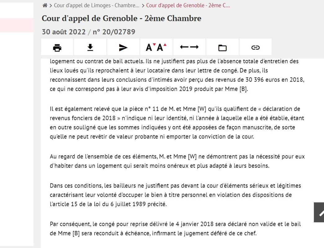 conge non valable manque preuve legitimité reprise