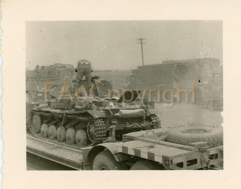 Panzer Tank Trailer Anhänger LKW Camion Foto