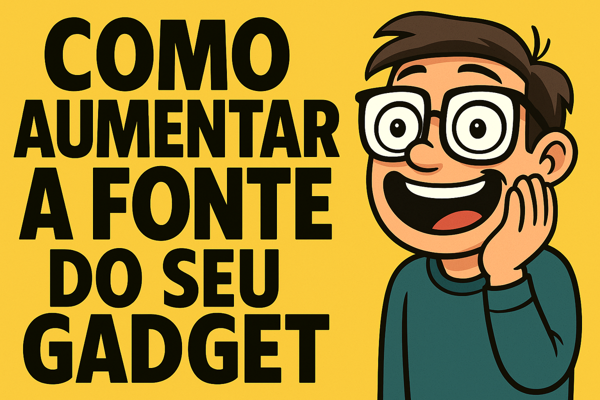 Letras Pequenas Demais? Guia Completo para Aumentar a Fonte em Qualquer Dispositivo