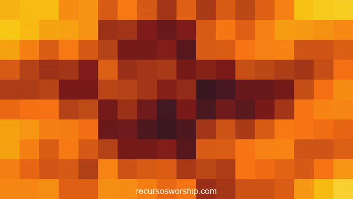 loop vj píxeles amarillo naranja bandas partidas