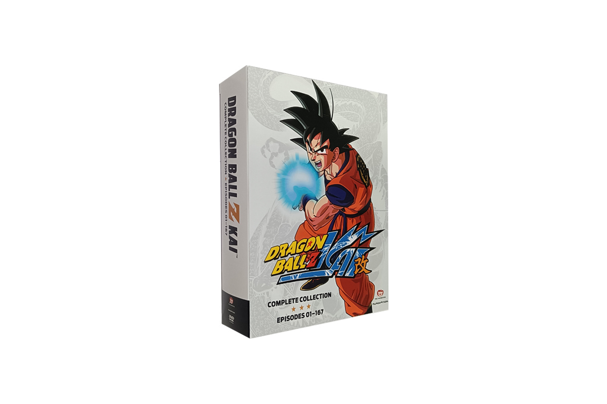Dragon Ball Z Kai Complete Series Seasons 1–7 DVD Collection Featuring Goku and the Z Fighters
