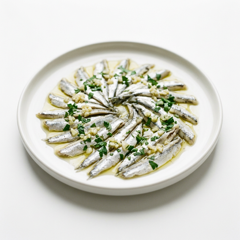 Tapa De Boquerones Vinagre