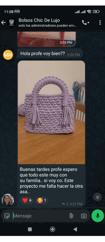 Testimonio de alumna 1