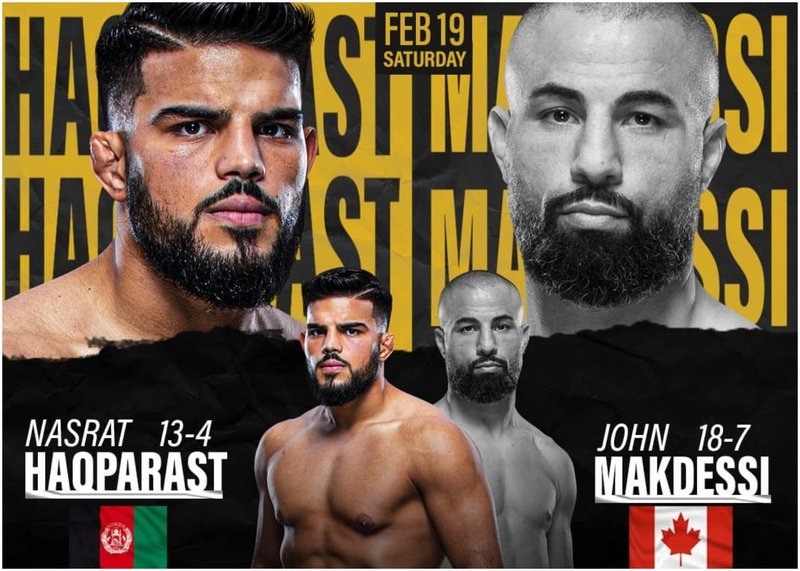 Насрат Хакпараст срещу Джон Макдеси на UFC Fight Night 202
