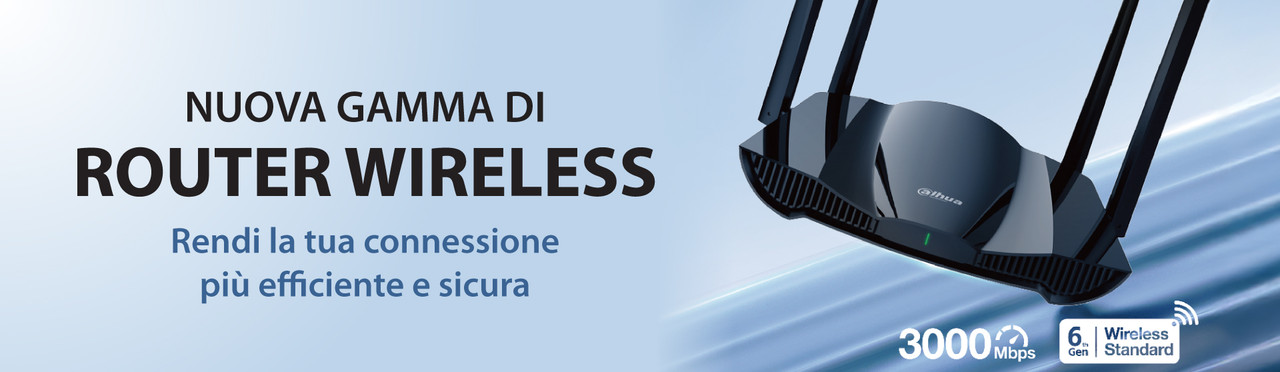 Nuova Gamma Router Wi-Fi Dahua