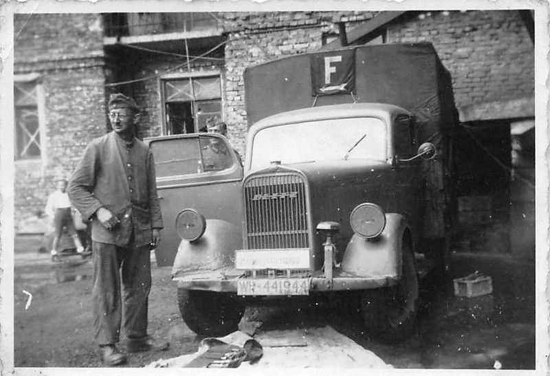 Störungssuchtrupp Nachrichten mit LKW Opel Blitz