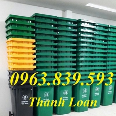 Thùng rác 240L, thùng rác công viên, trường học, bệnh viện 0963.839.593 Ms.Loan Thung-rac-240-L-2