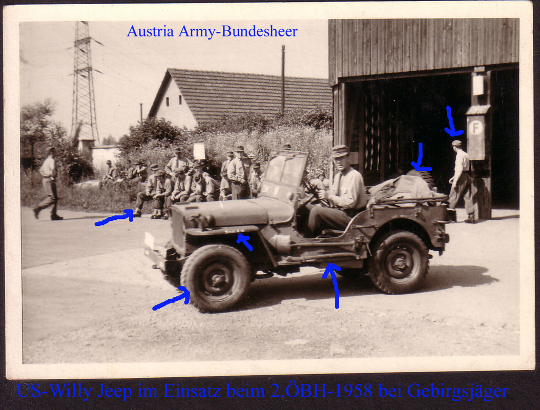 Willy Jeep beim Bundesheer,US-Army Jeep,ÖBH,Aust