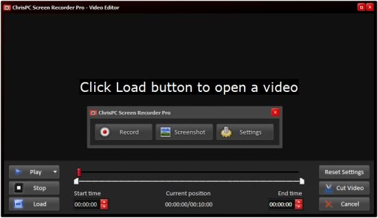 ChrisPC Screen Recorder Pro 2.35