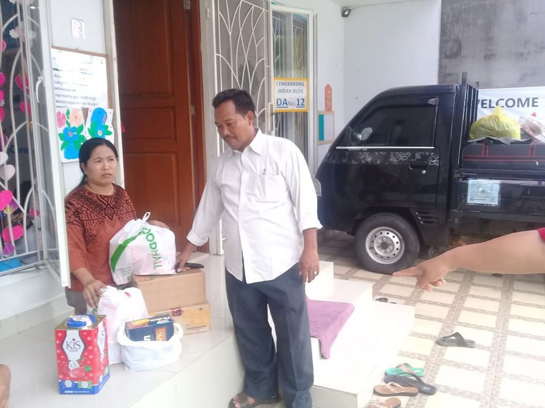 Bantuan Felicia untuk korban banjir