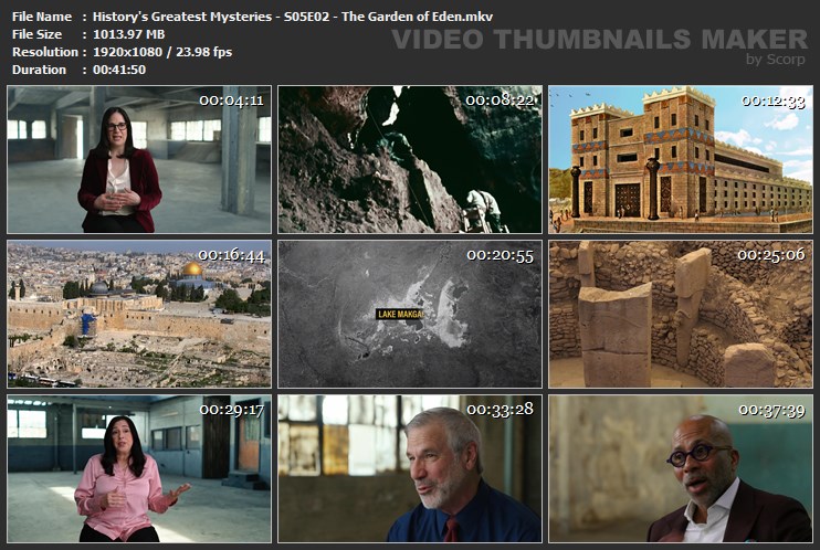 History's Greatest Mysteries - S05E02 - The Garden of Eden.mkv