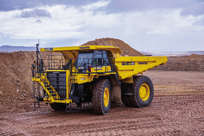 Rigid haul truck asset