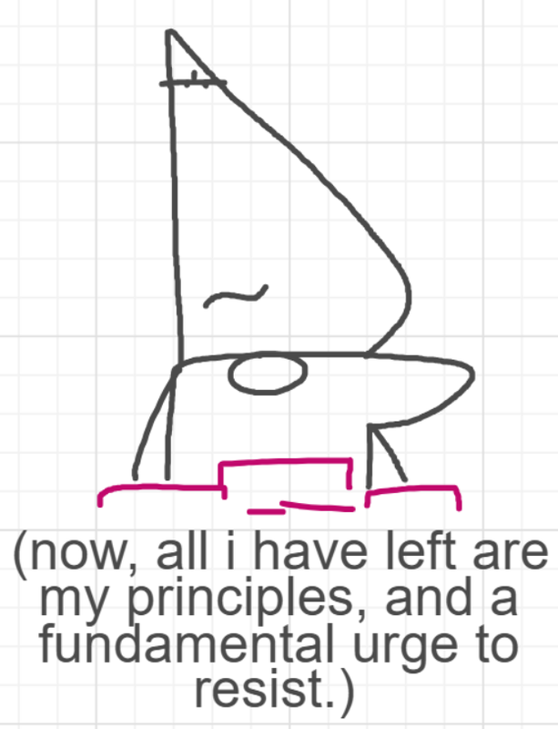 A panel from The Prime Number Few, episode eight of the Board Boards object show by Furretwalk/WalkingFurret.
