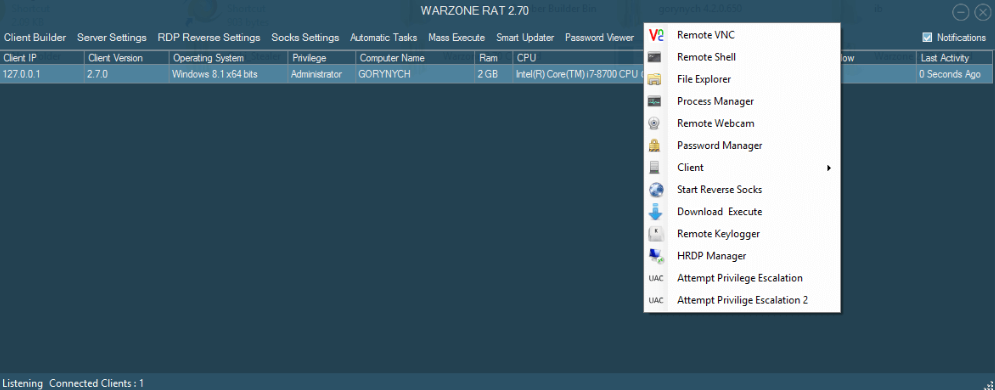 Warzone RAT 3.03 Cracked 