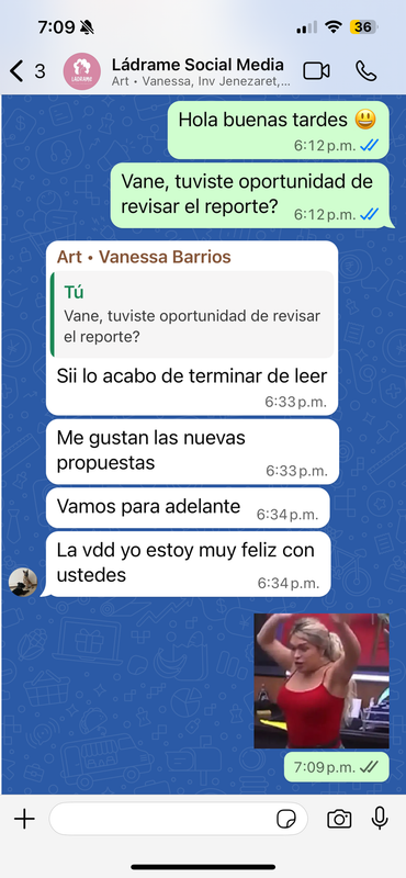 Comentario positivo