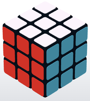 3D Rubik's Cube CSS game