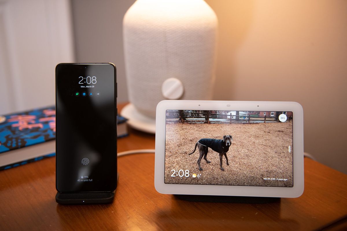 Google Nest Hub Through Linked Services