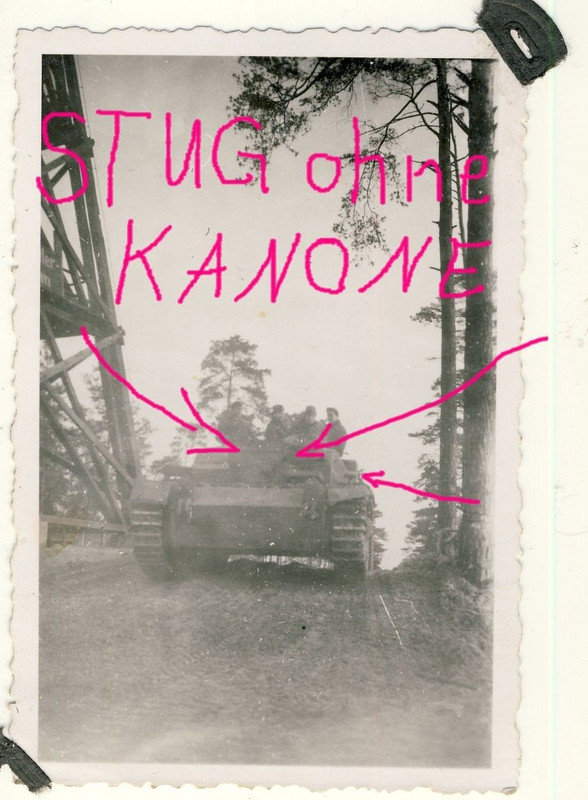 Stug ohne Kanone Panzer mit Schürze SFL Hummel S