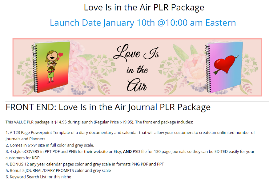 [Image: Love-Isinthe-Air-Journal-PLR-Upsell1.png]