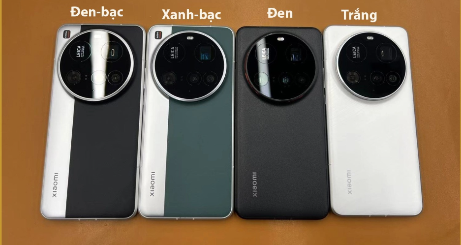 Xiaomi 15 Ultra có 4 màu