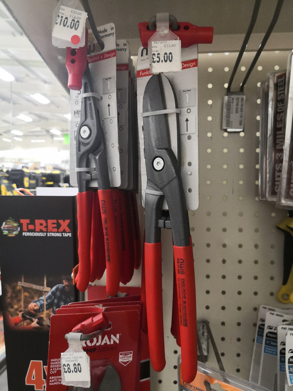 Halfords tin snips discount