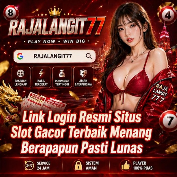Banner promosi RAJALANGIT77 Terbaru