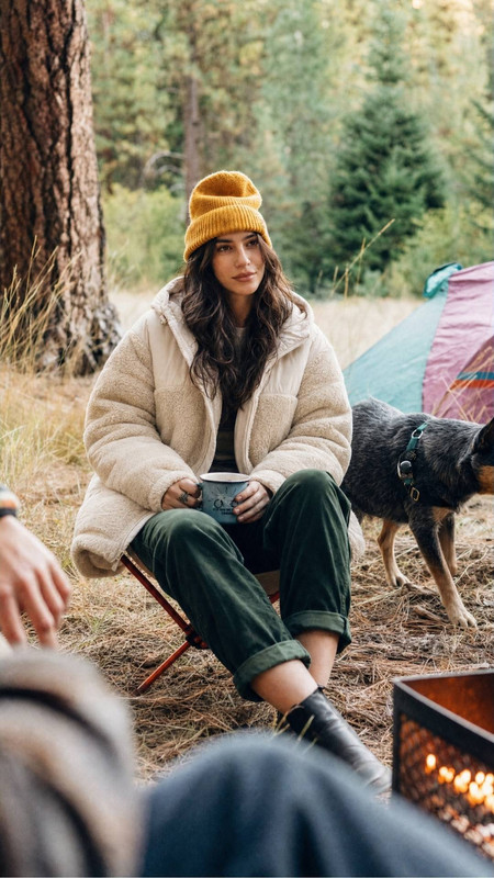 Reseña Campera Overo Corderito