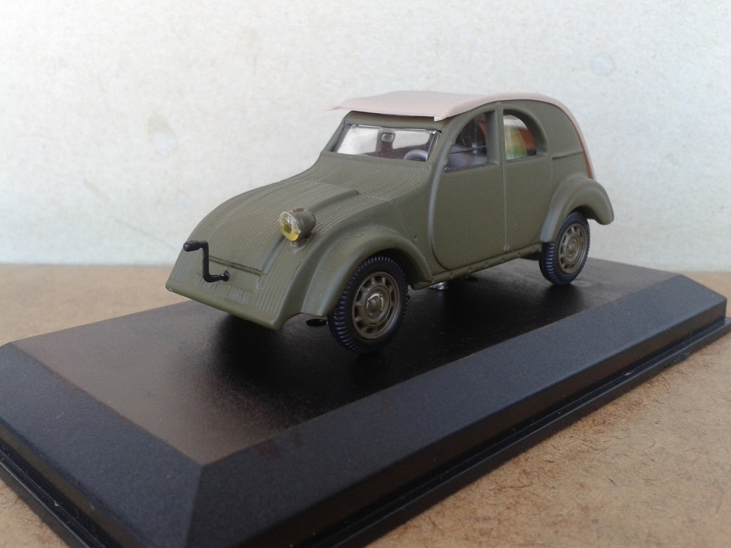 1938 Citroën Toute Petite Voiture (TPV) “Prototipo del 2CV” [Realmente el 2CV A] (Norev) (2)