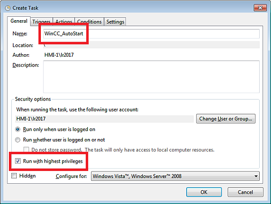 Autostart WinCC Autostart WinCC