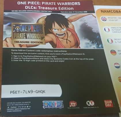 One Peixe Pirate Warriors Treasure Edition 01