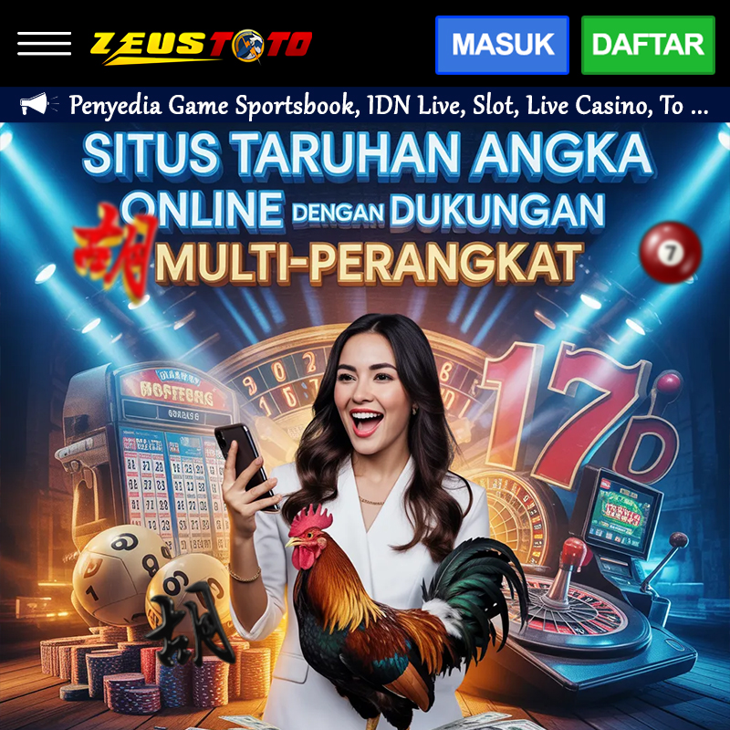 ZEUSTOTO LOGIN: Situs Taruhan Angka Online dengan Dukungan Multi-Perangkat image 1