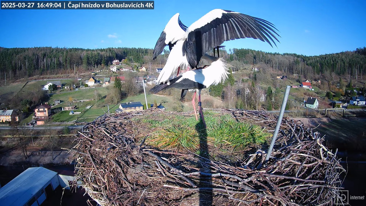 Tiešraidē no uzņēmuma KARA stārķa skursteņa Bohuslavicē pie Trutnovas 15-29-29 screenshot
