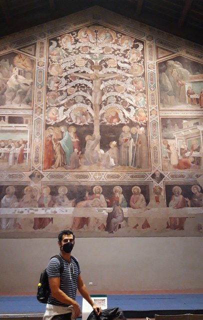 SANTA CROCE, GALLERIA DELL’ ACCADEMIA (DAVID), NORIA Y PISTA DE HIELO. - Florencia y Pisa 2021 con niños (21)