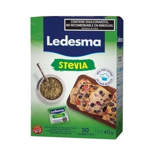 1529 | Edulcorante Stevia Ledesma Sob X0.8 G-(caja X 50)