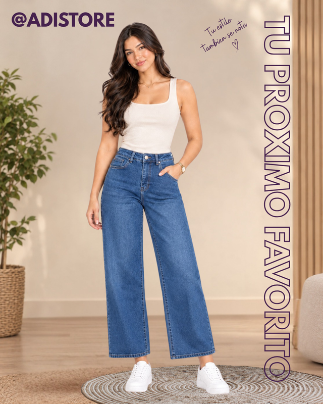 Jean Urban Indigo Wide Leg