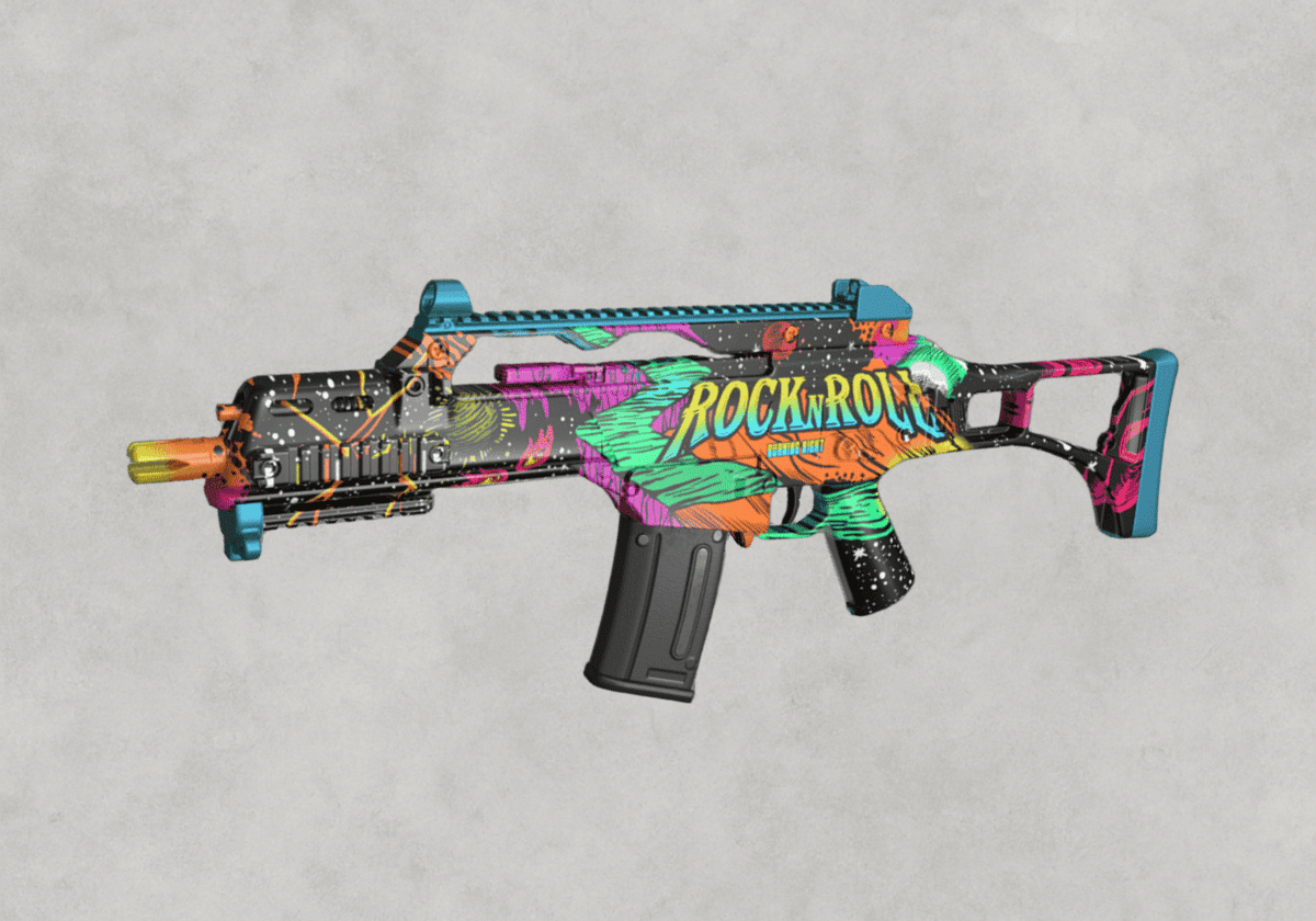 سكن Ready to Rock لسلاح G36C في ببجي