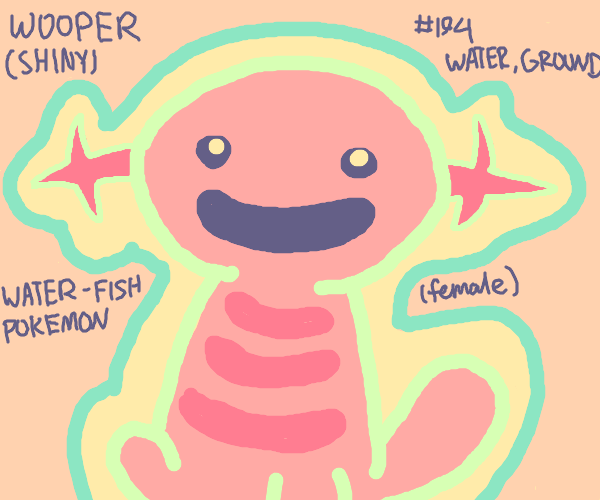 Wooper - #194 -  Pokédex