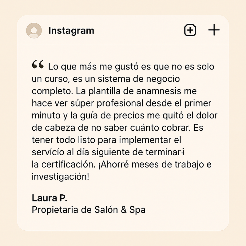 Testimonio Estilista 3