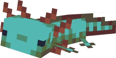 Blue Axolotl - SSPBL Jam Entry Minecraft Mob Skin