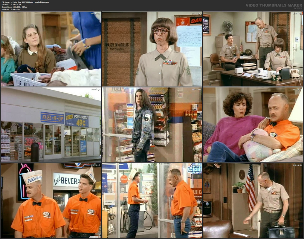Major Dad S03E02 Major Moonlighting.mkv