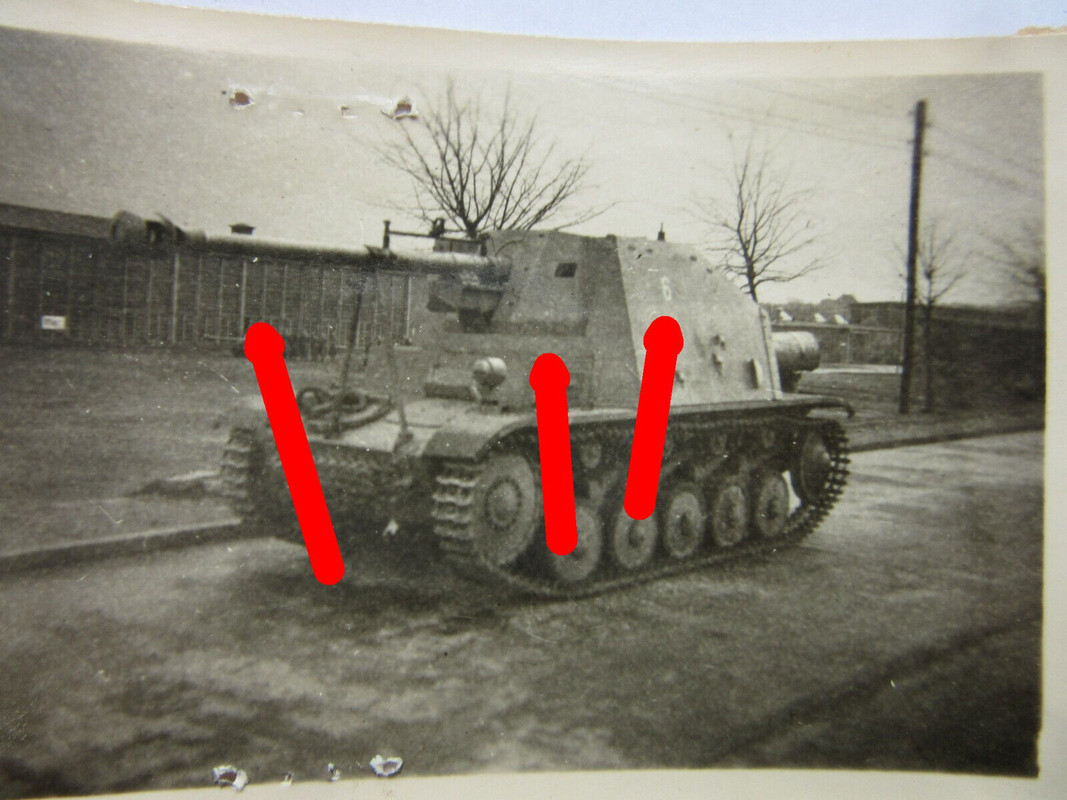 Foto Panzer Panzerjäger SFL Marder Kennung SDKFZ