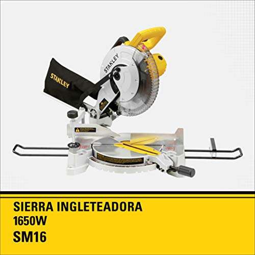 Amazon: STANLEY Sierra de Inglete 10 Pulgadas 1650W SM16-B3 
