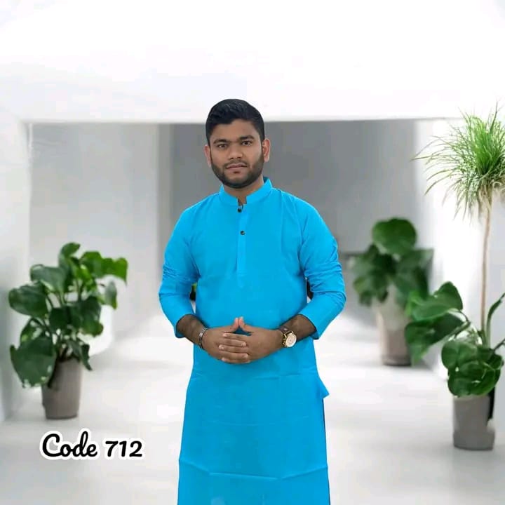 Solid panjabi