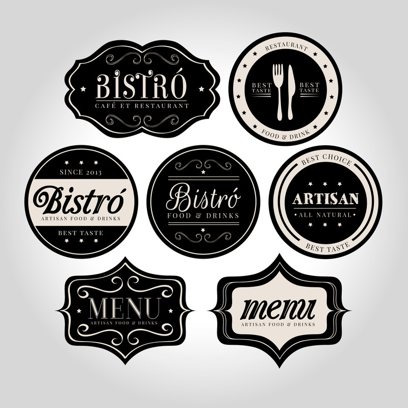 Restaurant logo collection